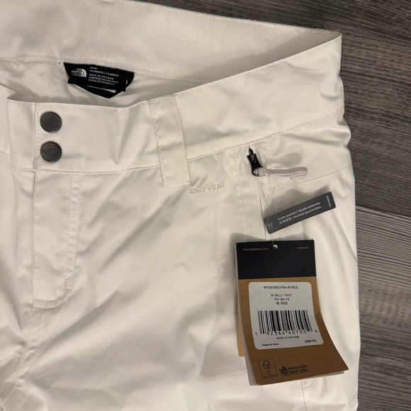 The North Face Women's Sally Insulated Pants White Snowboarding pants - Picture 4 of 7